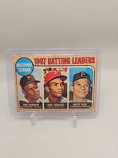 Topps 1968 Topps 1967 Batting Leaders League Leaders #238 Clemente Gonzalez Alou picture