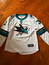 Fanatics San Jose Sharks Martin Jones #31 NHL Hockey Jersey White Size L picture