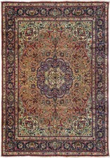 10' x 13' Antique Persiian Tabriiz rug #F-5940 picture