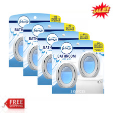 Febreze Bathroom Odor-Fighting Air Freshener Linen & Sky 8 Count Long Lasting picture