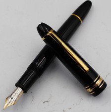 Montblanc Meisterstuck 149 Fountain Pen 14k Gold Broad Nib | Used picture