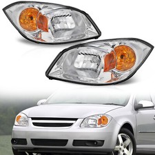 Headlight Set For 2005-2010 Chevrolet Cobalt 2007-2009 Pontiac G5 LH and RH picture