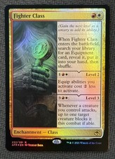 Fighter Class #222 (Foil) (NM) Forgotten Realms AFR Magic MTG picture