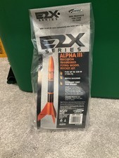ESTES ALPHA III Flying Model Rocket Kit 1256 Single Sealed Kit Vintage New USA  picture