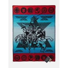 NWT Limited Edition Pendleton Marvel The Avengers Muchacho Wool Blanket See Note picture
