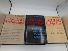 The Gulag Archipelago Complete 3 Vol Set Harper & Row Solzhenitsyn picture