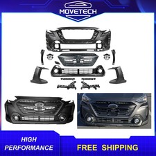 Front Bumper Kit W/ Grille & Fog Lights For 2023-2025 Subaru Outback USA Built picture