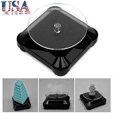360° Rotating Display Stand Solar Powered  for Jewelry Spinner UV Curing Light picture
