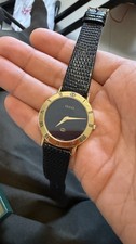 Gucci Men’s Watch 3000M Gold 33mm Vintage Working W/ Original Case picture