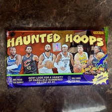 Panini Haunted Hoops NBA 40-Pack Trading Card Bundle, 120 Cards, Curry, Dončić picture