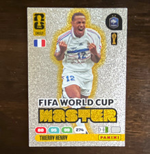 2026 Panini FIFA World Cup Adrenalyn XL Masters Thierry Henry France #DB12  picture