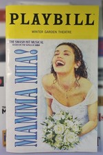 Mamma Mia Broadway Musical Playbill Sept 2025.  picture