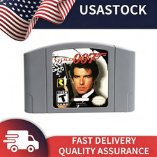 GoldenEye 007 Games Cartridge For Nintendo 64 Console US Version Fast Shipping picture