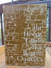 Vintage 1964c The Hiscox Guide for Baptist Churches by Edward T Hiscox HCDJ picture