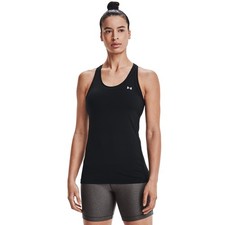 Under Armour Women's HeatGear® Armour Racer Tank MD Black picture
