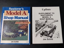 1928-1931 Ford Model A Restorer's Shop Manual and Supplement Update picture