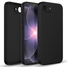 For iPhone 17e Case- Premium Liquid Silicone Phone Cover + 1/3PCS Tempered Glass picture