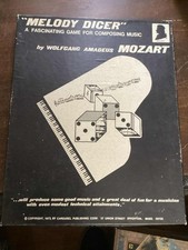 RARE Melody Dicer For Composing Music By Wolfgang Amadeus Mozart **NEW** 1973 picture