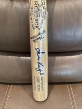 Sandy Koufax Signed McClaughlin And Millard Rawlings Adirondack Bat picture