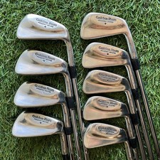 Golden Ram Tour Grind Iron Set 2-Pw X-Stiff Forged Frequency Matched Vintage picture