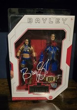 WWE Mattel Ultimate Edition signed Bayley, Fanatics COA picture