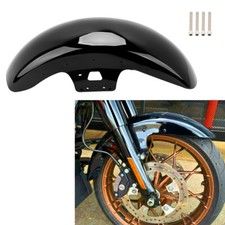 19'' Vivid Black Front Fender For Harley Street Road Glide Road King 2014-2023 picture