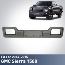 2014-2015 GMC Sierra 1500 Front Lower Bumper Valance Panel Skid Plate SilverGray picture