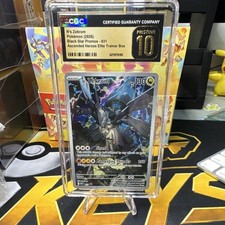 CGC Pristine 10 N's Zekrom Black Star Promo 031 Holo EN 2026 picture