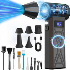 Electric Compressed Air Duster 300000RPM Super Power Cordless Dust Air Blower picture