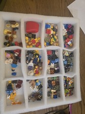 LEGO  Huge Bulk Lot  Minifigure Parts Heads Torsos Legs  picture