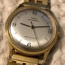 80s Vintage Timex Viscount Automatic Men's Dress Watch - Running  picture