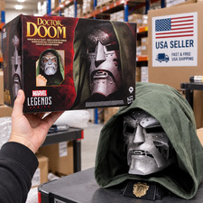 Marvel Legends Doctor Doom Premium Roleplay Helmet 1:1 Hasbro Marvel USA picture