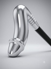 Handmade Penis Handle Walking Stick Cane Unique Penis Handle Wooden stick Gift picture