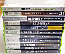 Microsoft Xbox 360 Call Of Duty Lot Of 11 Games picture