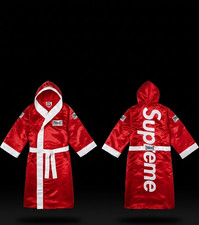 Everlast Boxing Robe Supreme In Red Color Satin Fabric  picture
