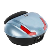 GENUINE PIAGGIO MP3 TOP BOX KIT 424 BLUE AZZURO NEW OEM 605094M0AF picture