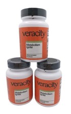 3 PACK Metabolism Ignite Helps to Reduce Appetite Cravings 180ct NEW SEALED 1/27 picture