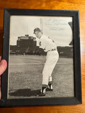 VINTAGE Signed 8x10 B&W Pic Woodie Held Cleveland Indians Baseball Late 1950s picture