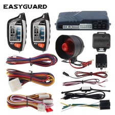 EASYGUARD 2 Way Car Alarm Security System Remote Start Timer Engine Start DC 12V picture