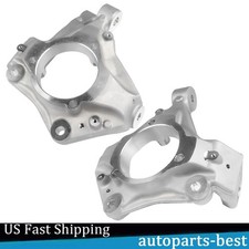 Front LH + RH Driver Passenger Steering Knuckle Spindles For 18-22 Jeep Wrangler picture