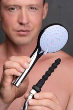 CleanStream Shower Head w Silicone Enema Nozzle Hidden Clean Stream hypoallergic picture
