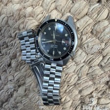 Vintage 1969 Bulova Accutron 666 Feet Deep Sea Stainless Steel band picture