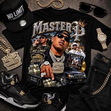 Master P No Limit Records 90s Hip Hop Graphic Tee, Streetwear Rap Shirt picture