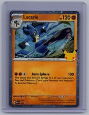 Lucario (Cosmos Holo) 095 Promo ME: Mega Evolution Promo Pokemon Near Mint picture