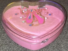 Vtg Sanrio 1988 PINK Ballet Ballerina Shoes Compact Beauty Set EXTREMELY RARE picture