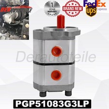 TWO-SECTION High Pressure PGP51083G3LP Hydraulic Gear Pump For PGP510 Series picture