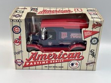 ERTL American Pastime Series – Minnesota Twins Die‑Cast Bank – 1994 – New in Box picture