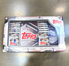 Topps 2026 Flagship Football Super Box Factory Sealed 12 Packs 184 Cards picture