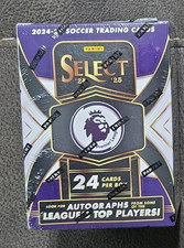 Panini 2024-25 Select Premier League Soccer Sealed Box 24 Cards Autographs picture