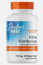 Doctor's Best Ultra Cordyceps 60 Veggie Caps 750 mg EXP 08/2026 picture